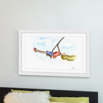 " Swinging Girl " by Phyllis Harris