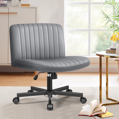 Aljet Leather Match Office Chair with Headrest