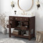 Meuble-lavabo simple 35,2 po avec lavabo-92392848