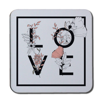 Square 6 Piece Coaster Set
