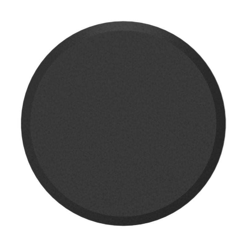 4410 Bevel Knob, 1.25", Satin Black