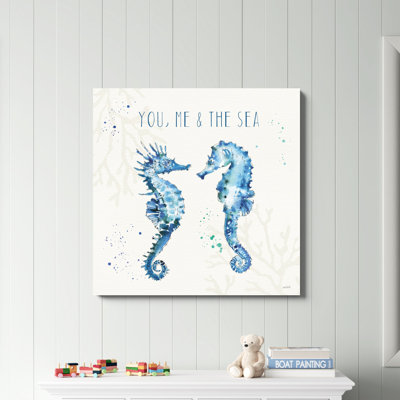 Deep-Sea III by Anne Tavoletti Canvas Painting Print