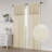 Janeeta Sparkle Linen Blend Light Filtering Panel Pair-1364600625