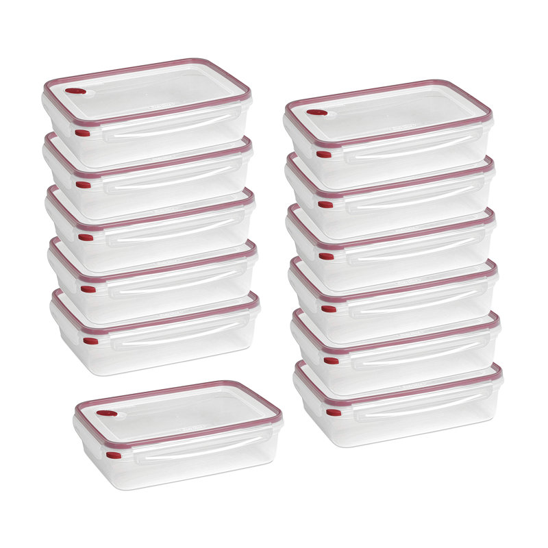 Rectangle Ultraseal 12 Container Food Storage Set