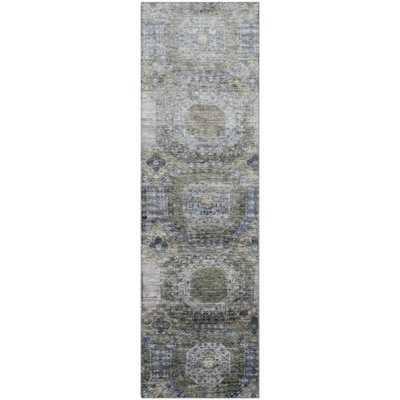 Premium Machine Washable Ralston AMF1944 Panels Rug