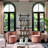 Berdena 85'' H x 35.43'' W Steel Etagere Bookcase-2036495435-2036495432
