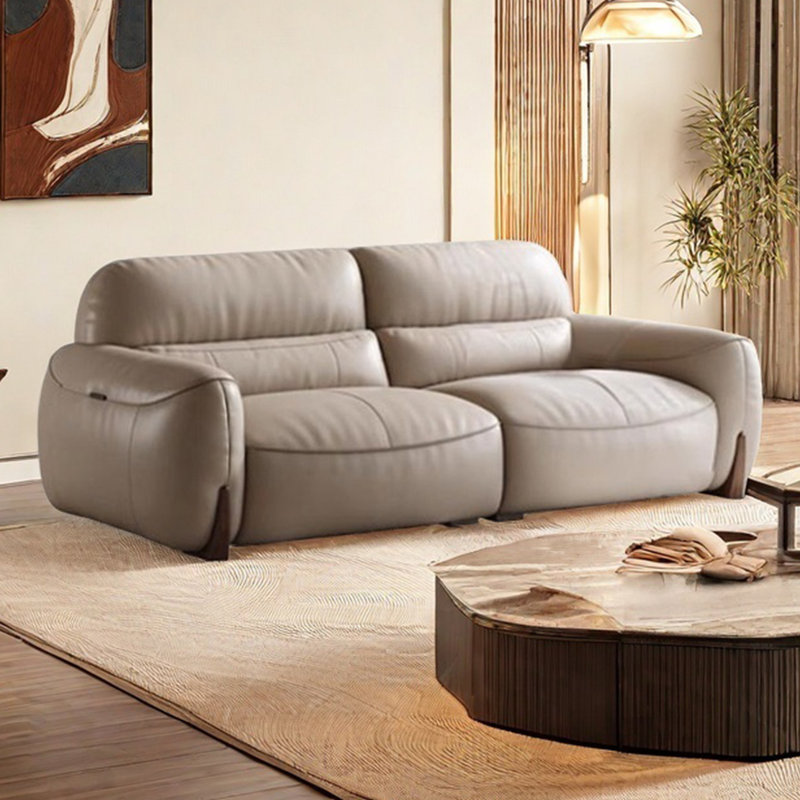Canapé minimaliste italien, 3, H 32,67 po x l 86,61 po x P 41 po
