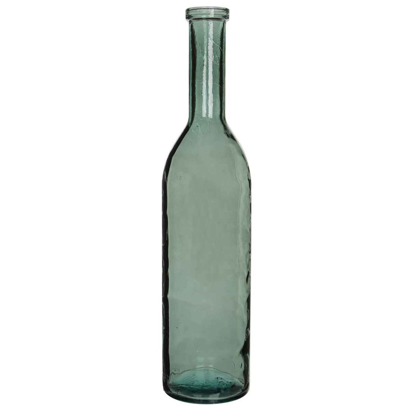 Elektra Glass Decorative Bottle, Grey, 100cm H x 21cm W x 21cm D
