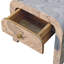 Table de chevet, 1 tiroir, marbre-886986168