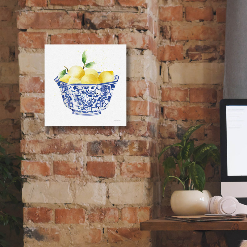Impression sur toile Elegant Fruit 2 'par Mercedes Lopez Charro, 18 po x 18 po, H 12 po x l 12 po x P 0,75 po