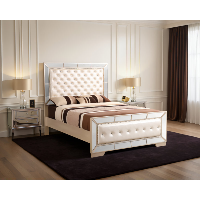 Ensemble de lit double Sydney Pearl, Double, Perle