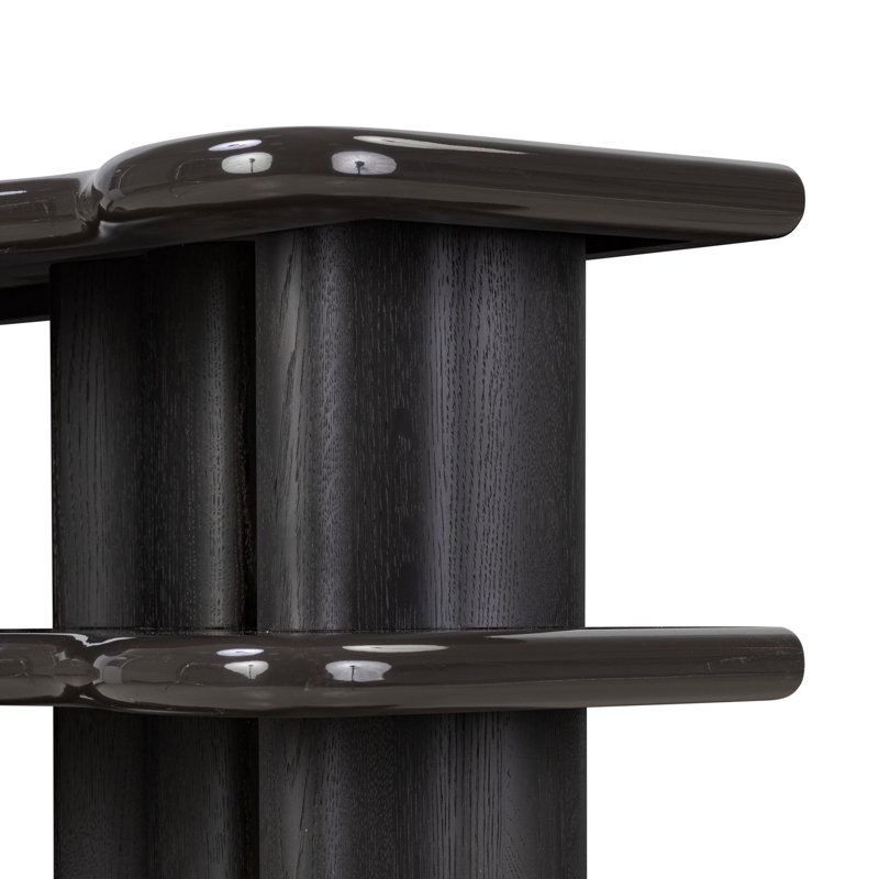 Salton Bookshelf-Worn Black Oak