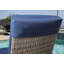 Chaise de patio avec coussin et repose-pieds Aldrin-318077611
