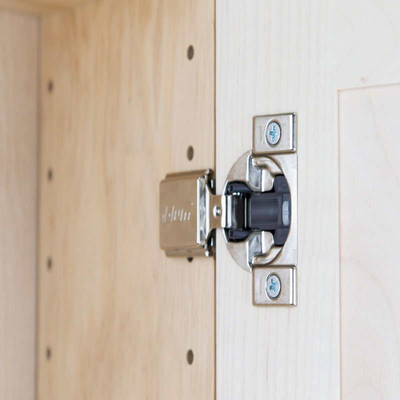 Solid Wood Recessed Linen Cabinet