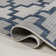 Kaliee Modern Geometric Tile Pattern Navy/Cream Indoor/Outdoor Rug