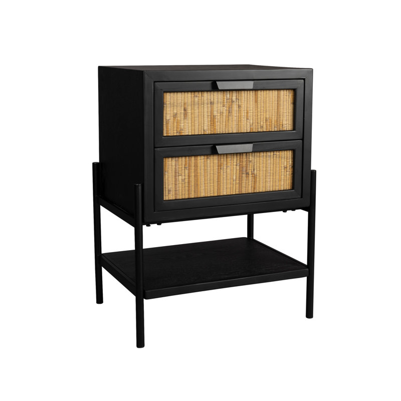 Table de chevet Yasu, Noir