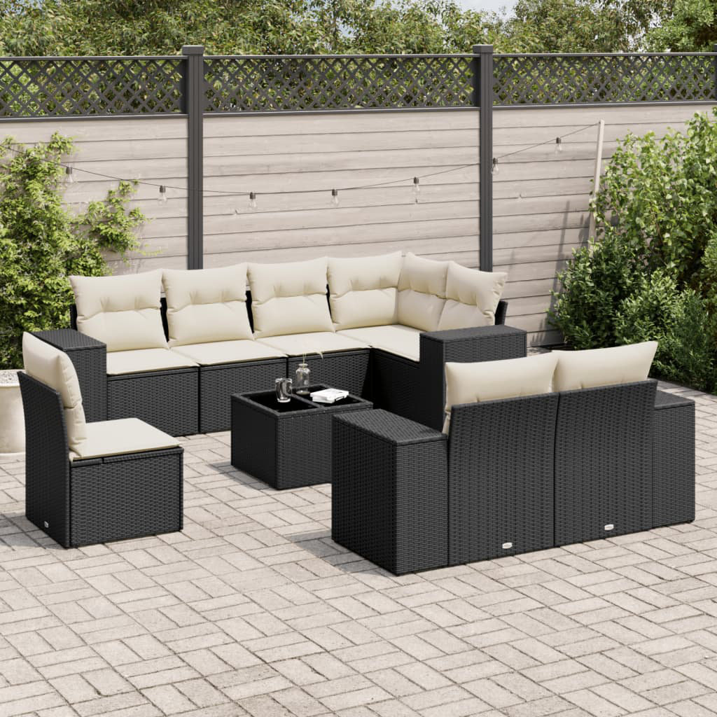 Gartensofa mit Kissen