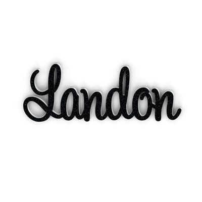 Lettres personnalisées Landon