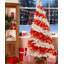 Arbre de Noël artificiel 6 pi avec 300 lumières DEL et décoration
