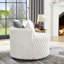 Fauteuil d'appoint à roulettes Malna