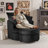 Swivel Accent Chair Round Barrel Armchair Upholstered Living Room Chair Corduroy Reading Chair Single Sofa Chair For Bedroom Apartment Office-962505707