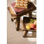 Kalalou Wood Accent Stools Set of 2 Rectangle Shape 15" Tall
