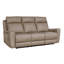 5 Seater Reclining Leather Sofa-2021351644