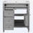 Dylnn Freestanding Bathroom Cabinet,30'' Bathroom Vanity with Top Sink with 2 Drawers and a Tip-out Drawer -1642586893