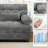 93'' Modular Sectional Cloud Couch With Ottoman, Deep Seat Sleeper Sofa with 4-Level Adjustable Backrest, L Shaped Sectional Convertible Chenille Upholstered Comfy Sectional Couch For Living Room,Bedroom-1849623057