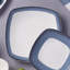Assiettes plates Noritake Colorscapes Layers, 10 3/4 po-95985677