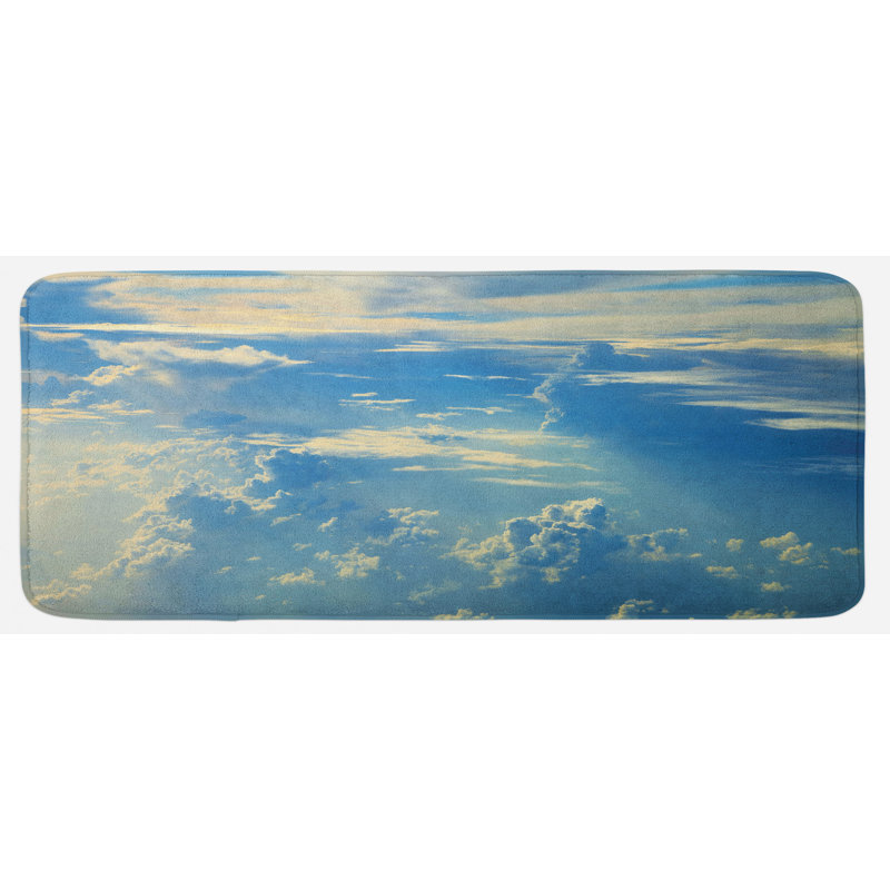 Tapis de cuisine paysage