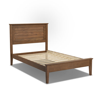 Greenport Solid Wood Louvered Bed