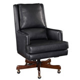 Wright Leather Swivel Executive Chair