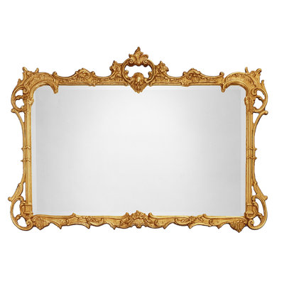 The House Of Dinsmore Wood Flat Wall Mirror
