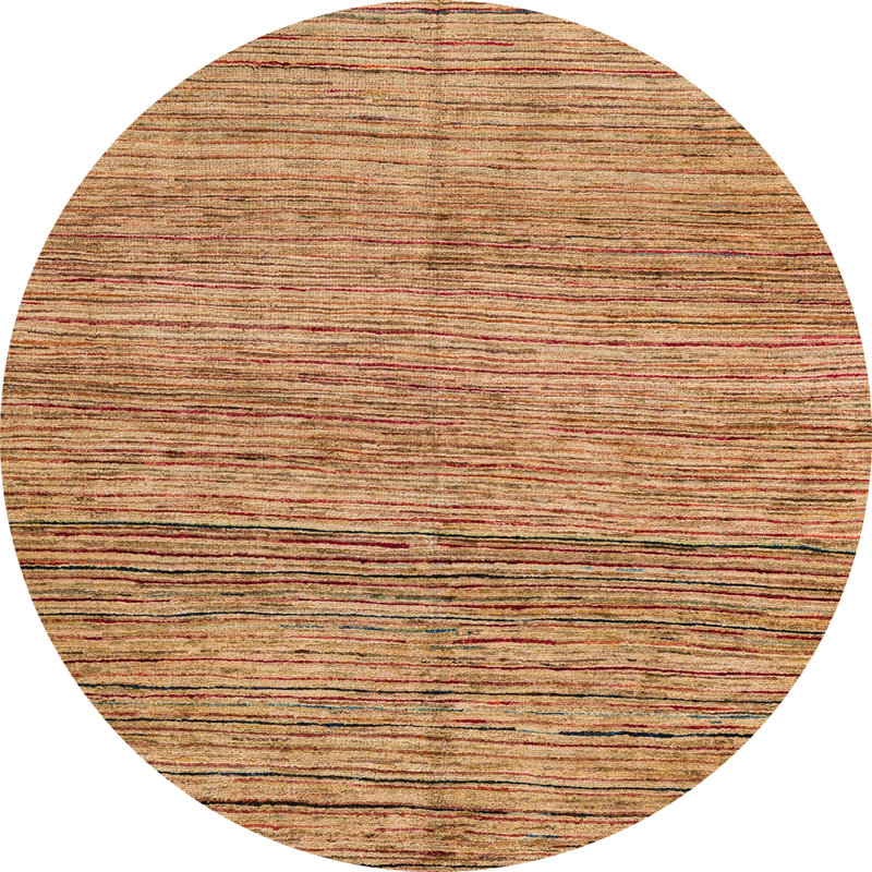 Tapis abstrait moderne 4968, Rond 8 pi