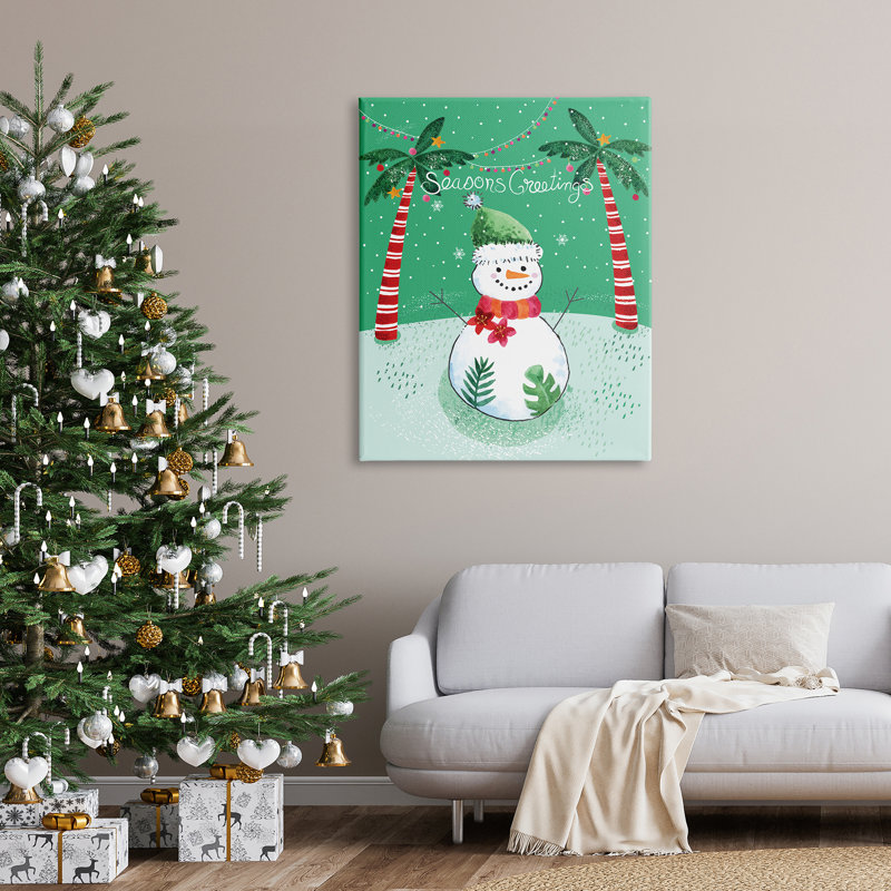 Season 'Greetings, Toile tendue, H 48 po x l 36 po x P 1,5 po