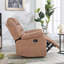 Fauteuil inclinable manuel rembourré de 38 po de largeur Jerneshia-121780309