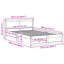 Bed Frame with Headboard Solid Pine Wood-2085284119-2085284127