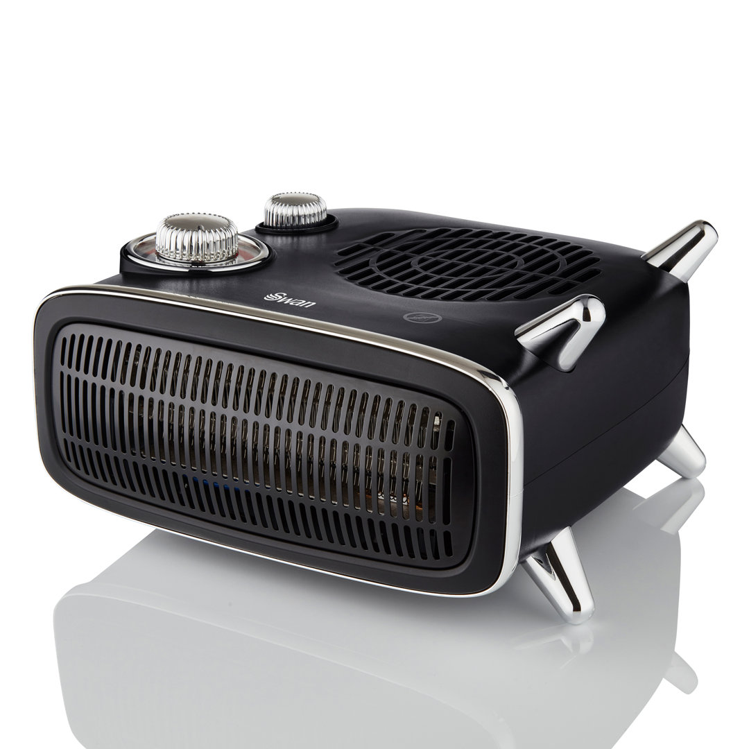 Swan  Vertical Fan Heater, 2 Heat Settings, Adjustable Thermostat, 2000W