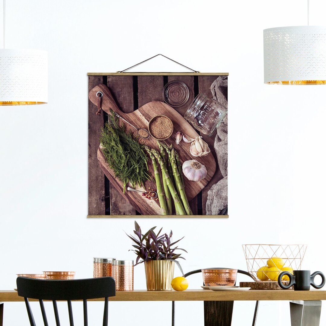 Stoffbild Asparagus Rustic