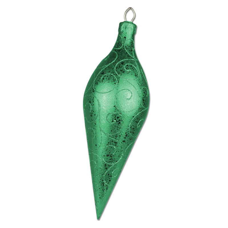 16" Finial Ornament, Vert