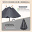 Parasol de 10 pi Spider-2144095155