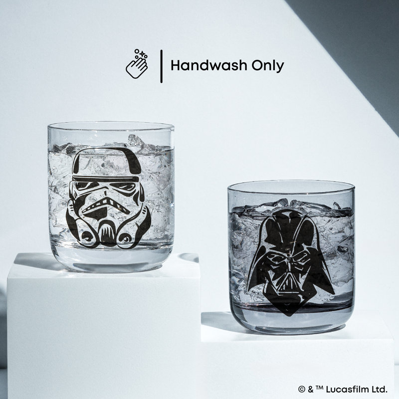 Ensemble de 2 verres à boisson Star Wars Dark Side