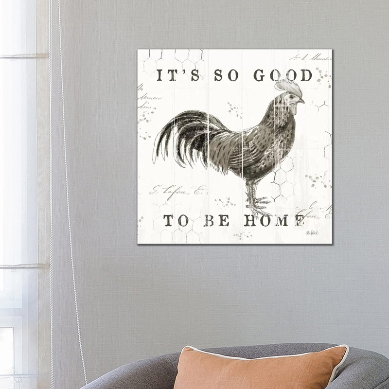 Farmhouse Fresh I by Katie Pertiet - Wrapped Canvas Painting, 66.04 cm H x 66.04 cm W x 1.91 cm D