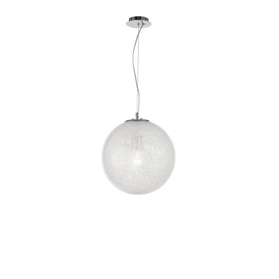Frozen 1 - Light Chrome Sphere Pendant