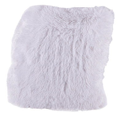 Very Soft and Comfy Plush Faux Fur Throw Pillow
