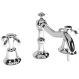 Virginia Lavatory Widespread Bathroom Faucet with Drain Assembly