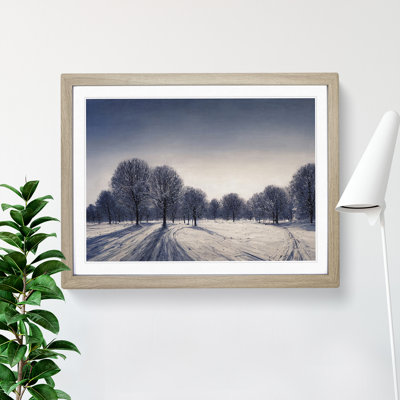 XH1022-10190X Winter Forest Landscape Vol.6 - Single Picture Frame Print