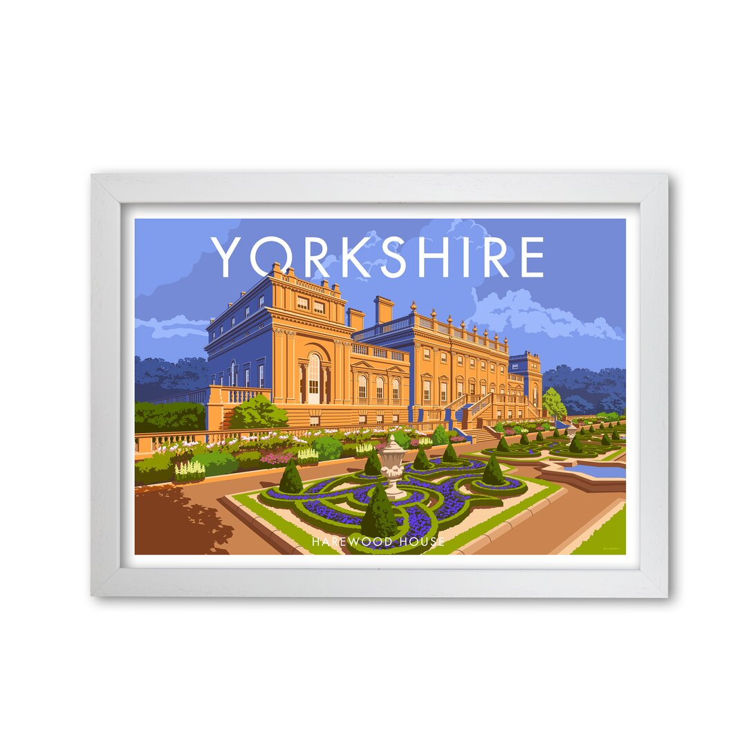 Poster Yorkshire Harewood von Stephen Millership