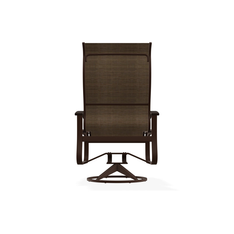 Belle Isle Outdoor Dining Chair, Bark, Kona